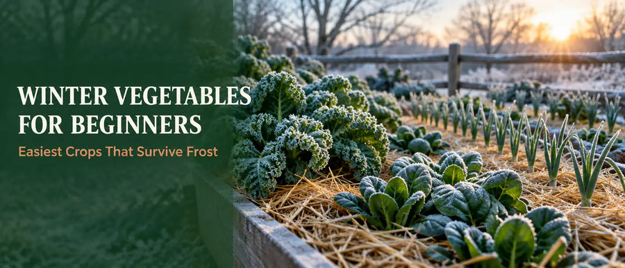 Winter Vegetables for Beginners: Easiest Crops That Survive Frost