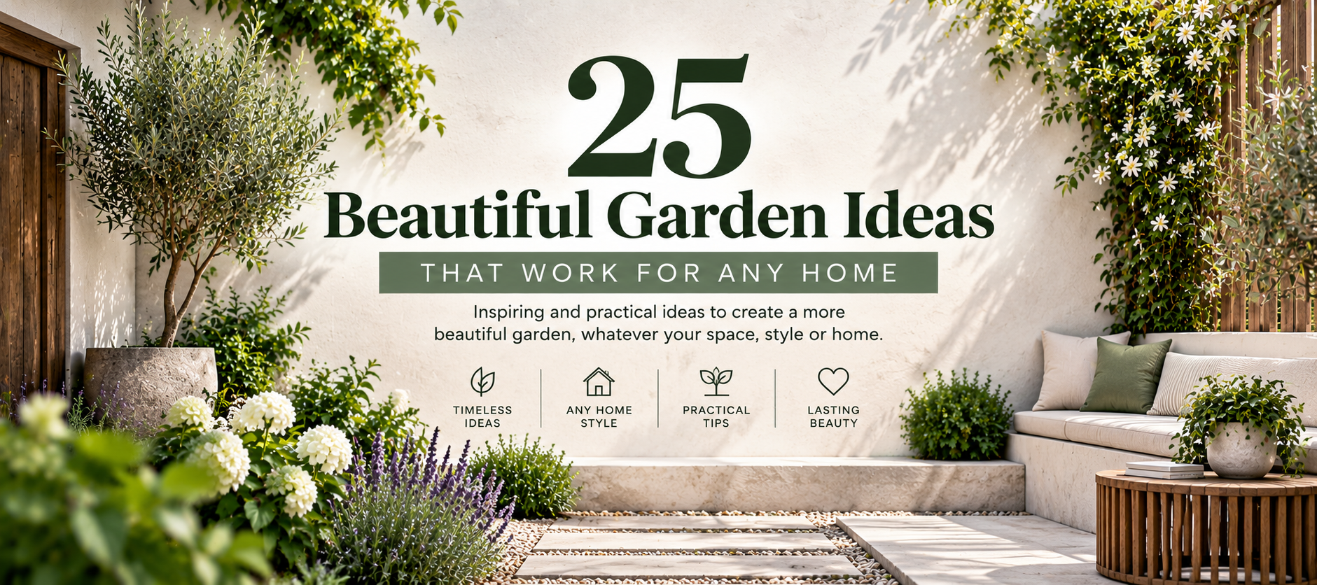 25 Beautiful Garden Ideas That Work for Any Home