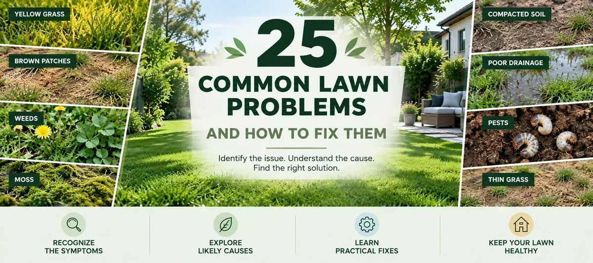 25 Common Lawn Problems and How to Fix Them