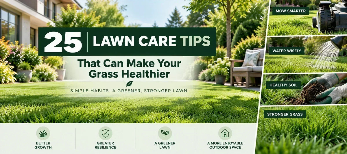 25 Lawn Care Tips That Can Make Your Grass Healthier (Beginner-Friendly Guide)