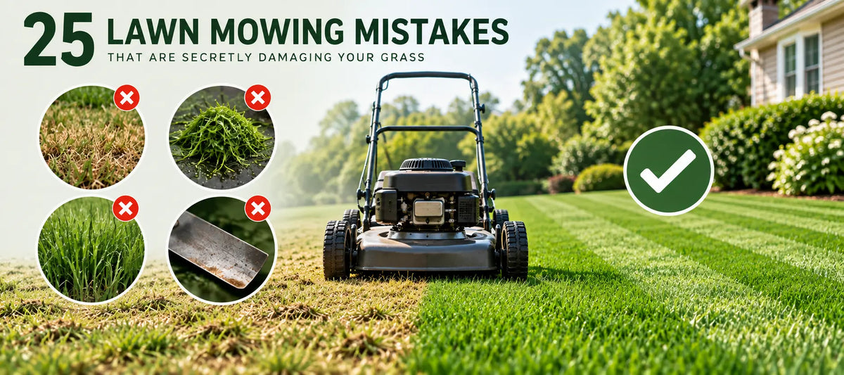 25 Lawn Mowing Mistakes That Are Secretly Damaging Your Grass