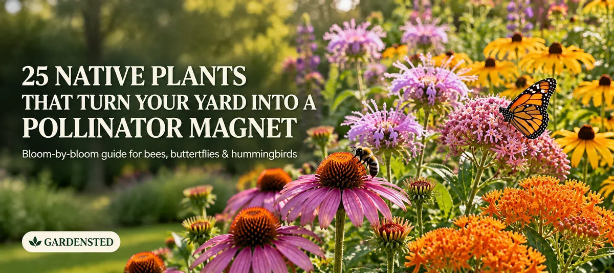 25 Native Plants That Turn Your Yard Into a Pollinator Magnet