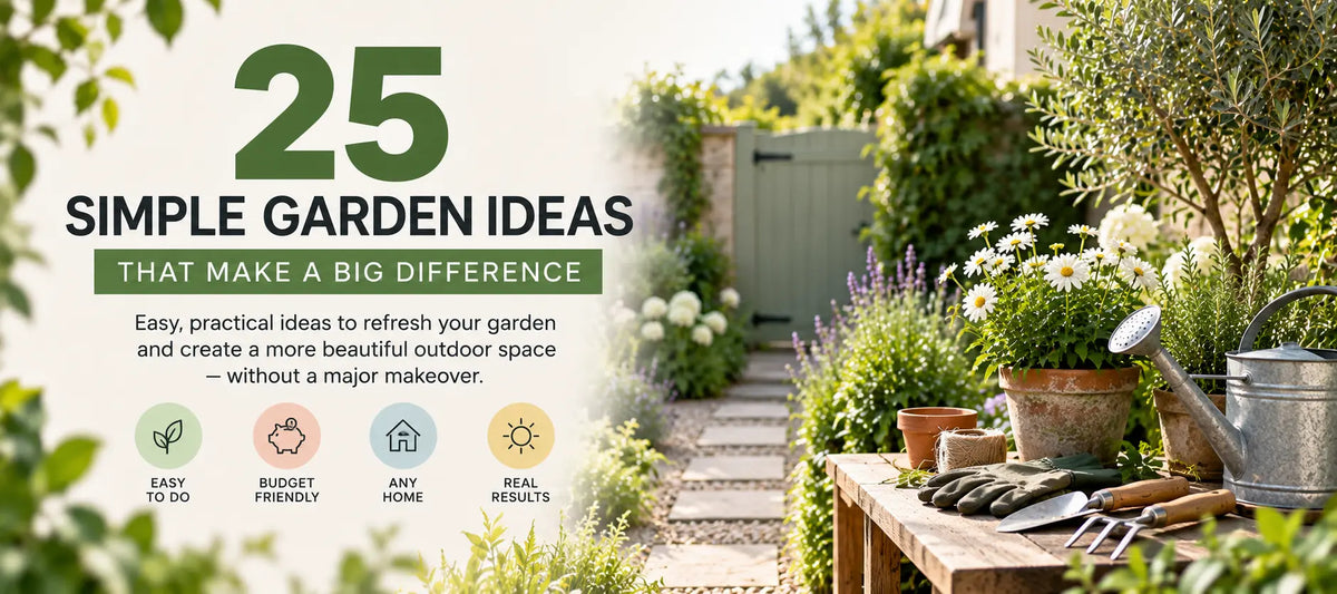 25 Simple Garden Ideas That Make a Big Difference