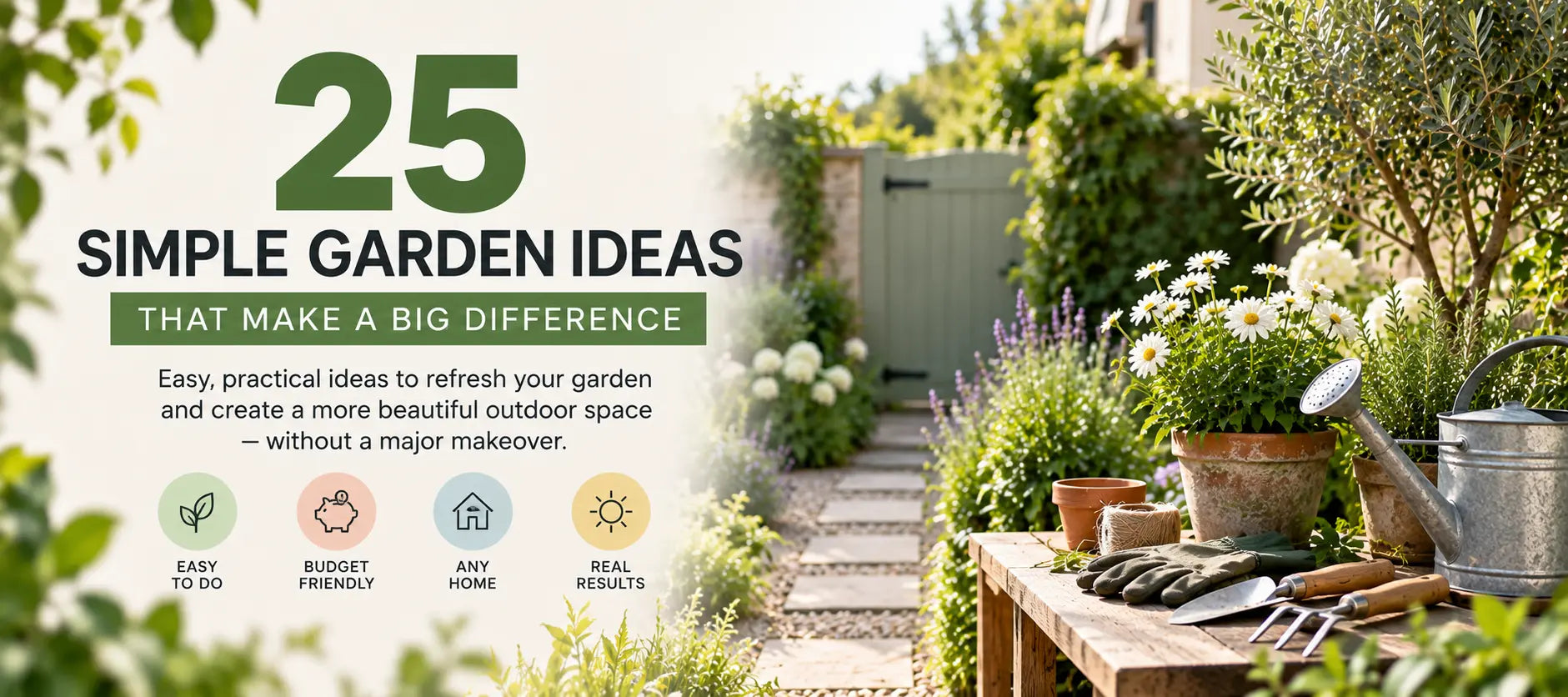 25 Simple Garden Ideas That Make a Big Difference