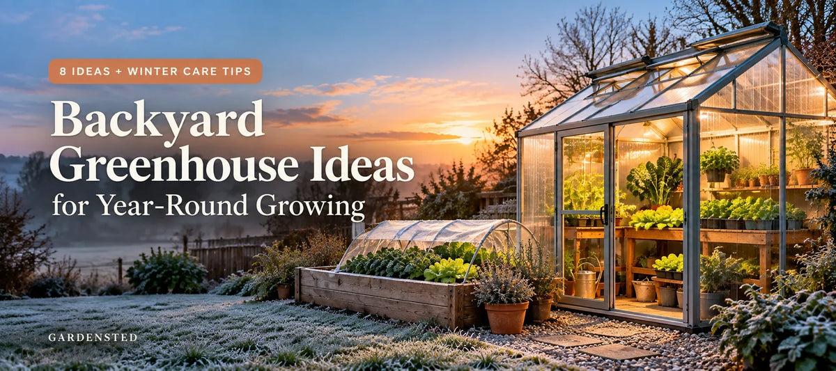 Backyard Greenhouse Ideas for Year-Round Growing