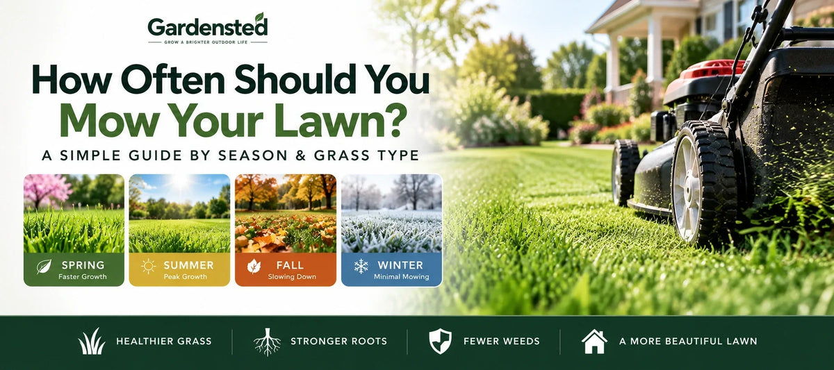 How Often Should You Mow Your Lawn? A Simple Guide by Season & Grass Type