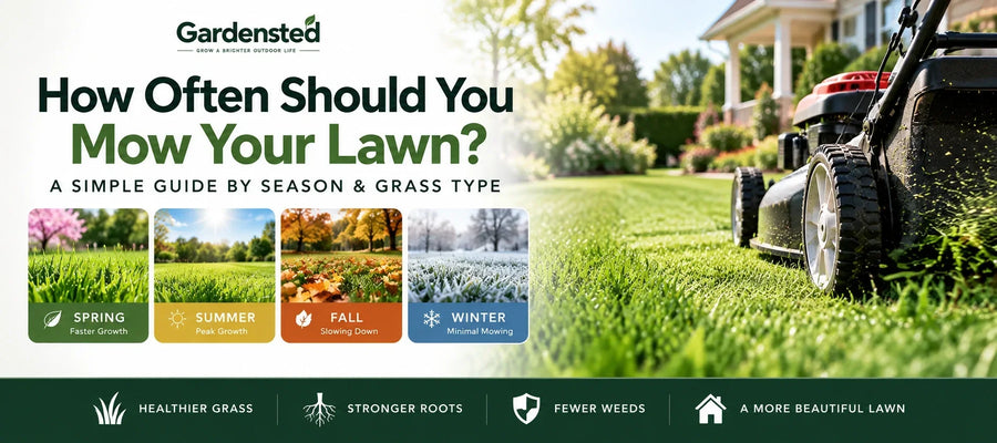 How Often Should You Mow Your Lawn? A Simple Guide by Season & Grass Type