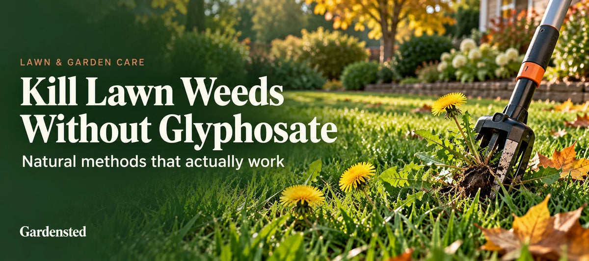 How to Kill Lawn Weeds Without Glyphosate (Natural Methods That Work)