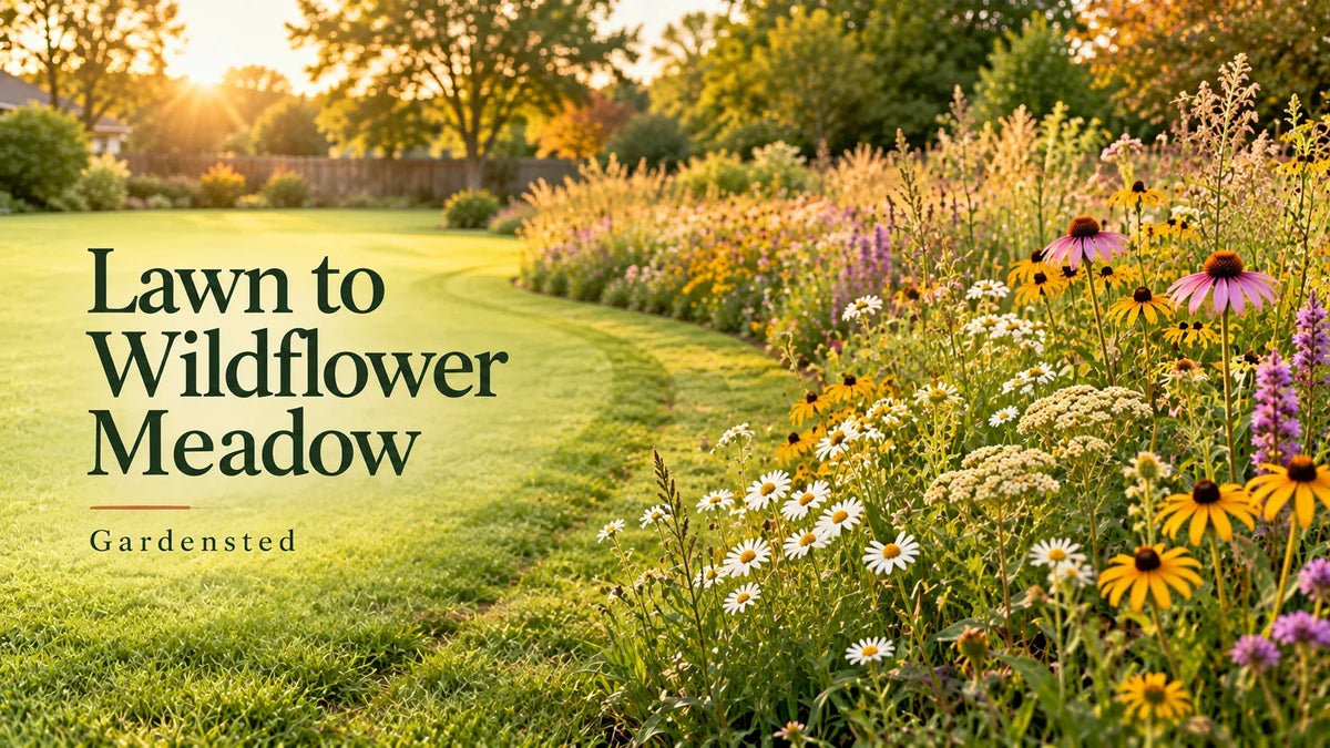 How to Turn Part of Your Lawn Into a Wildflower Meadow
