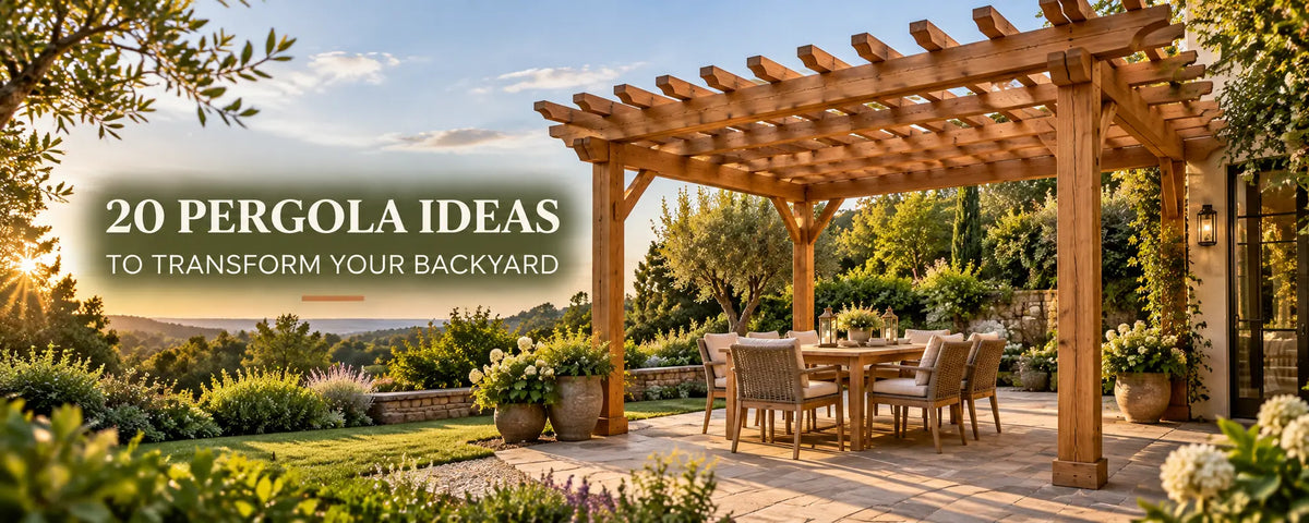 20 Pergola Ideas to Transform Your Backyard