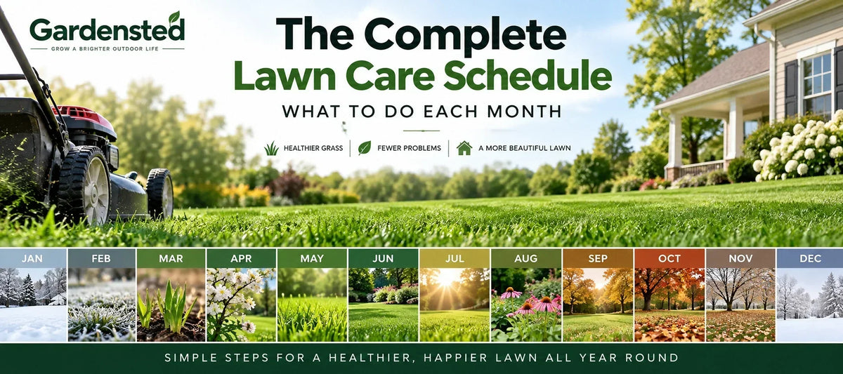 The Complete Lawn Care Schedule: What to Do Each Month (Full Guide)