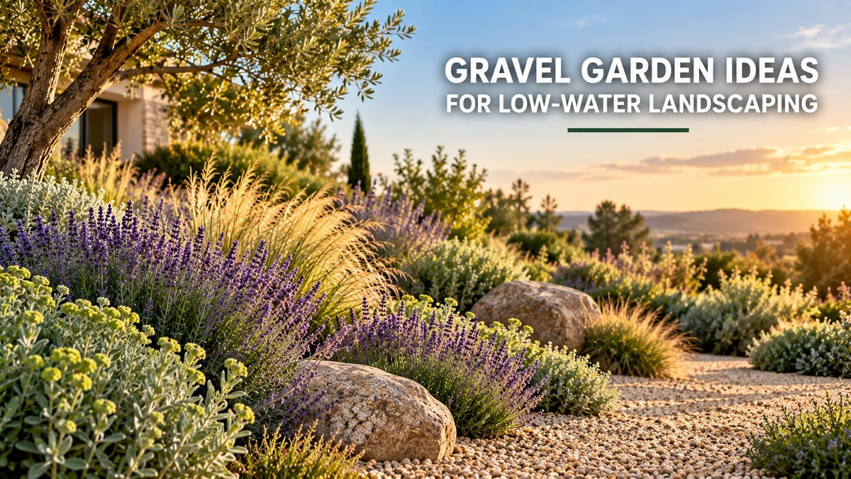 Gravel Garden Ideas for Low-Water Landscaping