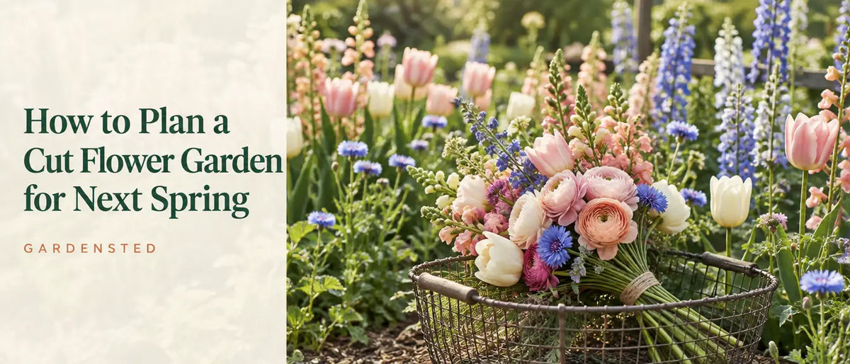 How to Plan a Cut Flower Garden for Next Spring - Gardensted