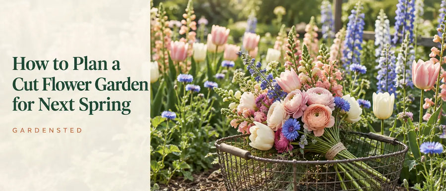 How to Plan a Cut Flower Garden for Next Spring - Gardensted