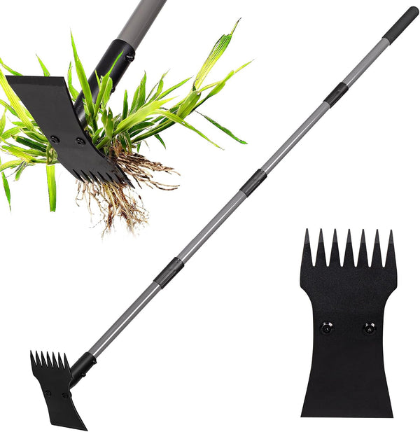 Walensee 2-in-1 Weed Puller Tool and Garden Hoe