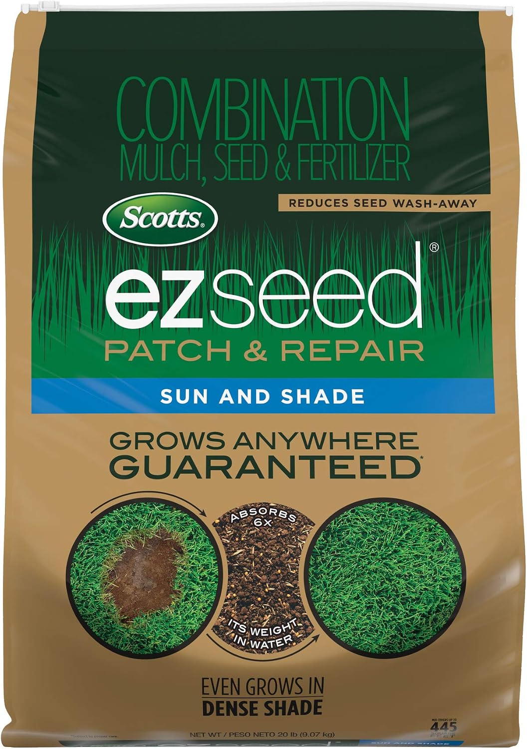 Scotts EZ Seed Patch & Repair, Sun and Shade (20 lbs)
