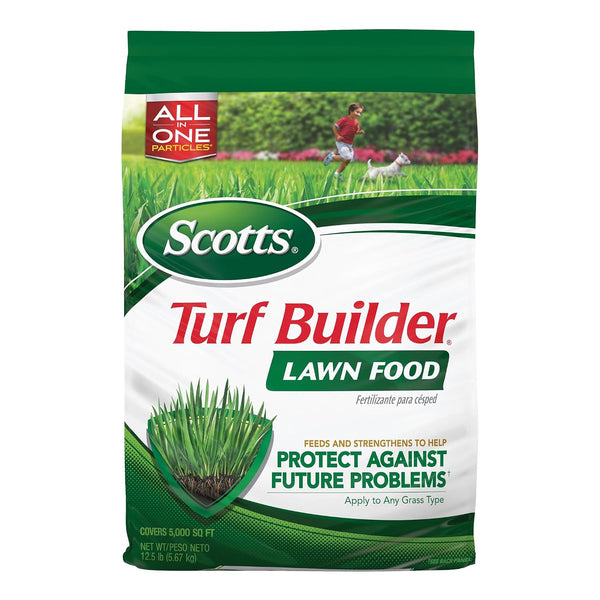 Scotts Turf Builder Lawn Food (12.5 lbs, All Grass Types)