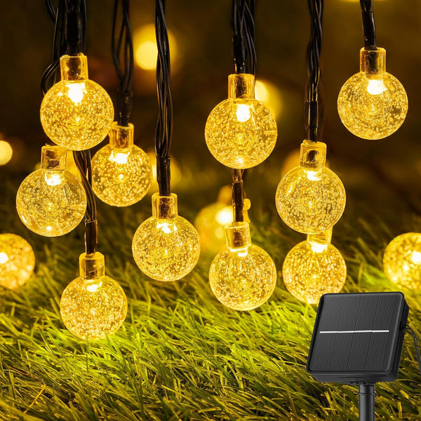 Brightown Solar String Lights, 60 LED / 36ft