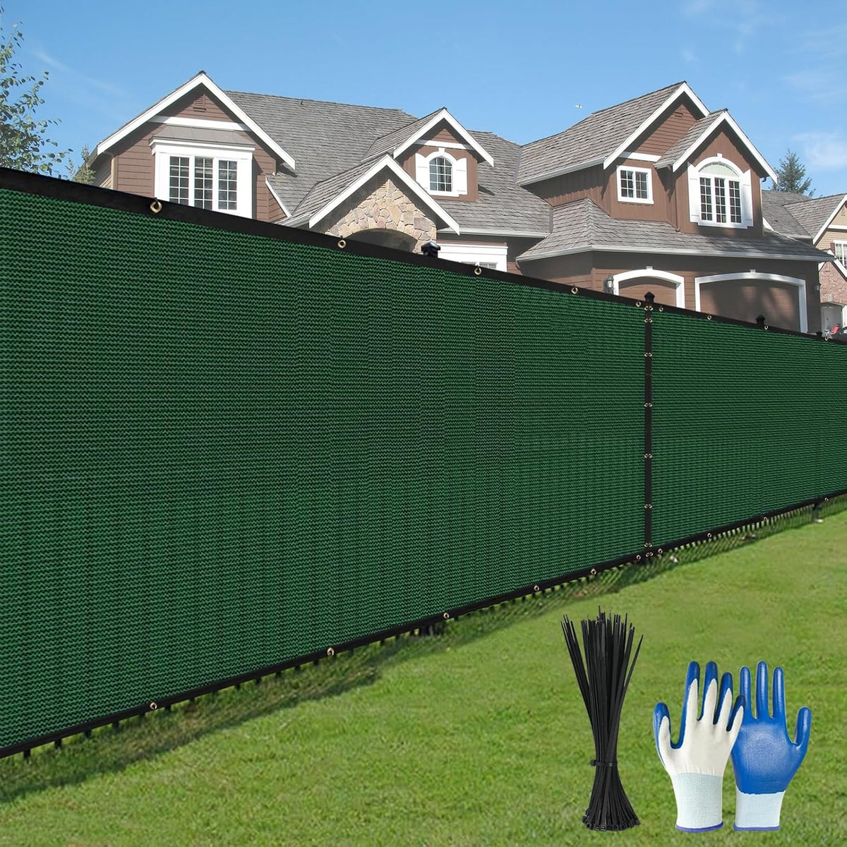DenForste Privacy Fence Screen, 6x50ft