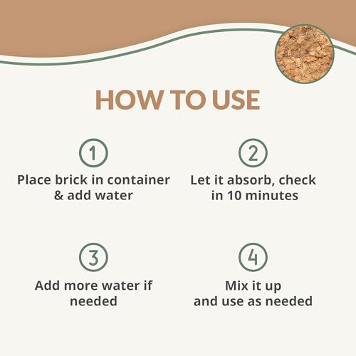 Coco Chips Mulch Brick (10lbs)