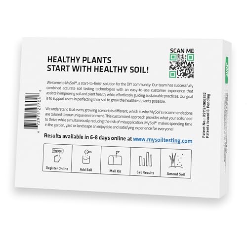 MySoil test kits (pH, NPK)