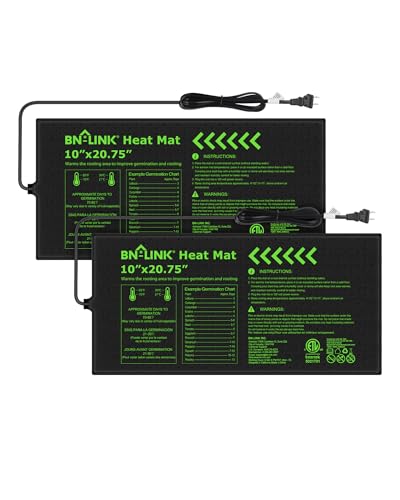 Seedling heat mats