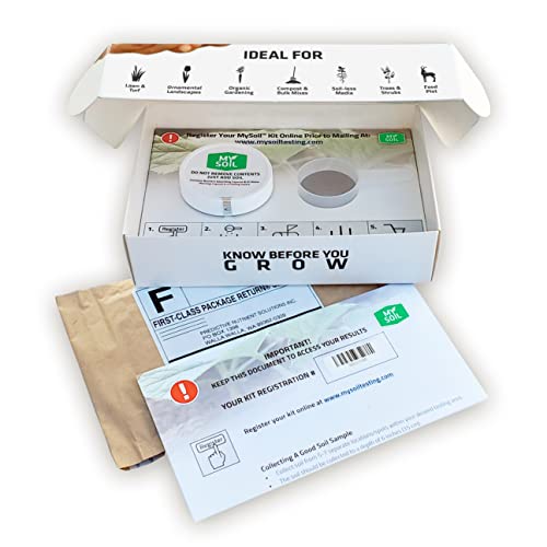 MySoil test kits (pH, NPK)