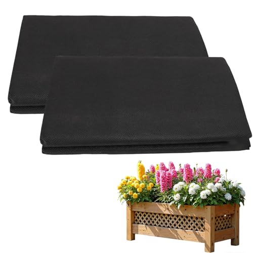 2 Pack Raised Garden Bed Liner