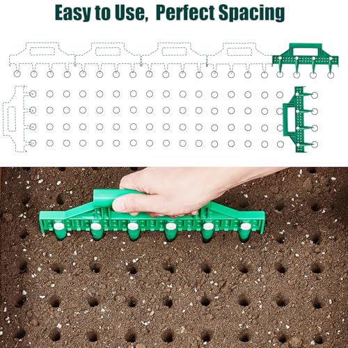 Seed Dibber, Multifunctional Seed Spacer Tool