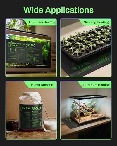 Seedling heat mats