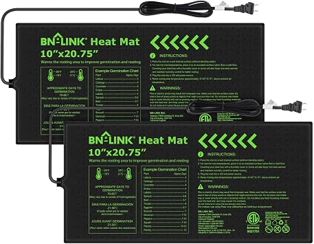 Seedling heat mats