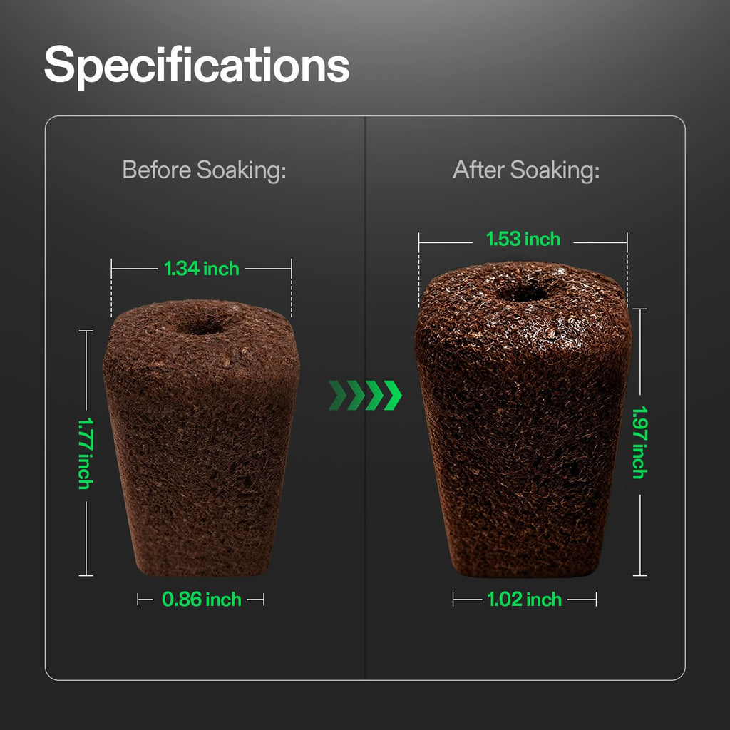 VIVOSUN Seed starting soil/plugs