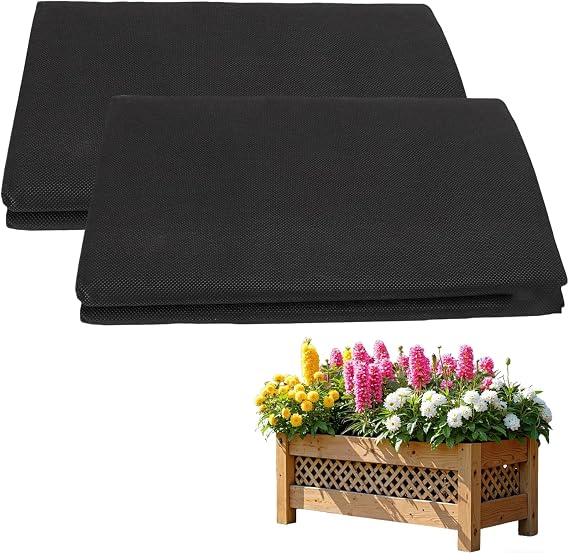 2 Pack Raised Garden Bed Liner