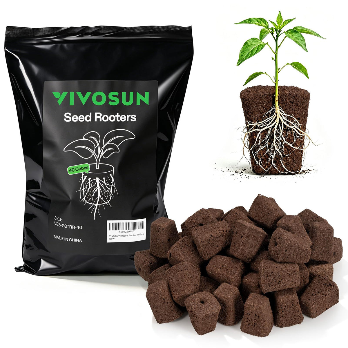 VIVOSUN Seed starting soil/plugs