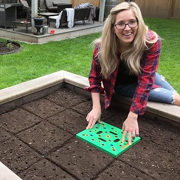 Garden planning grid/square-foot gardening markers