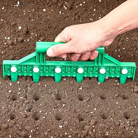 Seed Dibber, Multifunctional Seed Spacer Tool