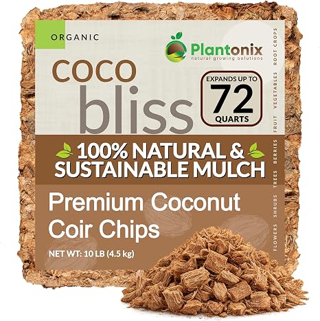 Coco Chips Mulch Brick (10lbs)