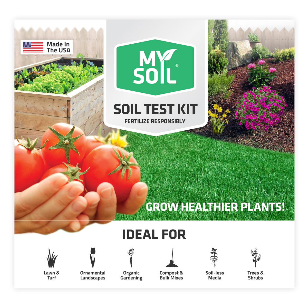 MySoil test kits (pH, NPK)